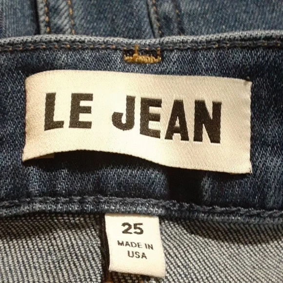 Le Jean Remy Flare Classic Blue Flared Women Jeans Size 25 - Picture 6 of 7